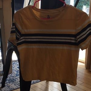 Crop top from pacsun